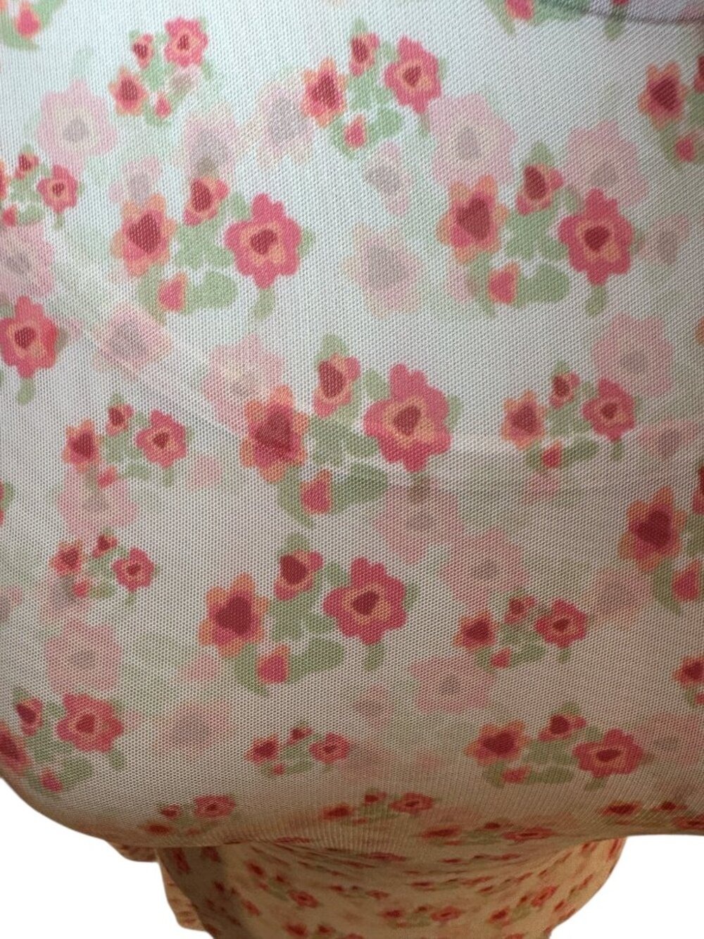 LOVE MCNICOLL Pink floral Midi dress - SM - Picture 3 of 5